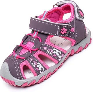 Blikcon Boys Girls Sandals Close Toe Outdoor Soft Sole Summer Sandals (Toddler/Little Kid)