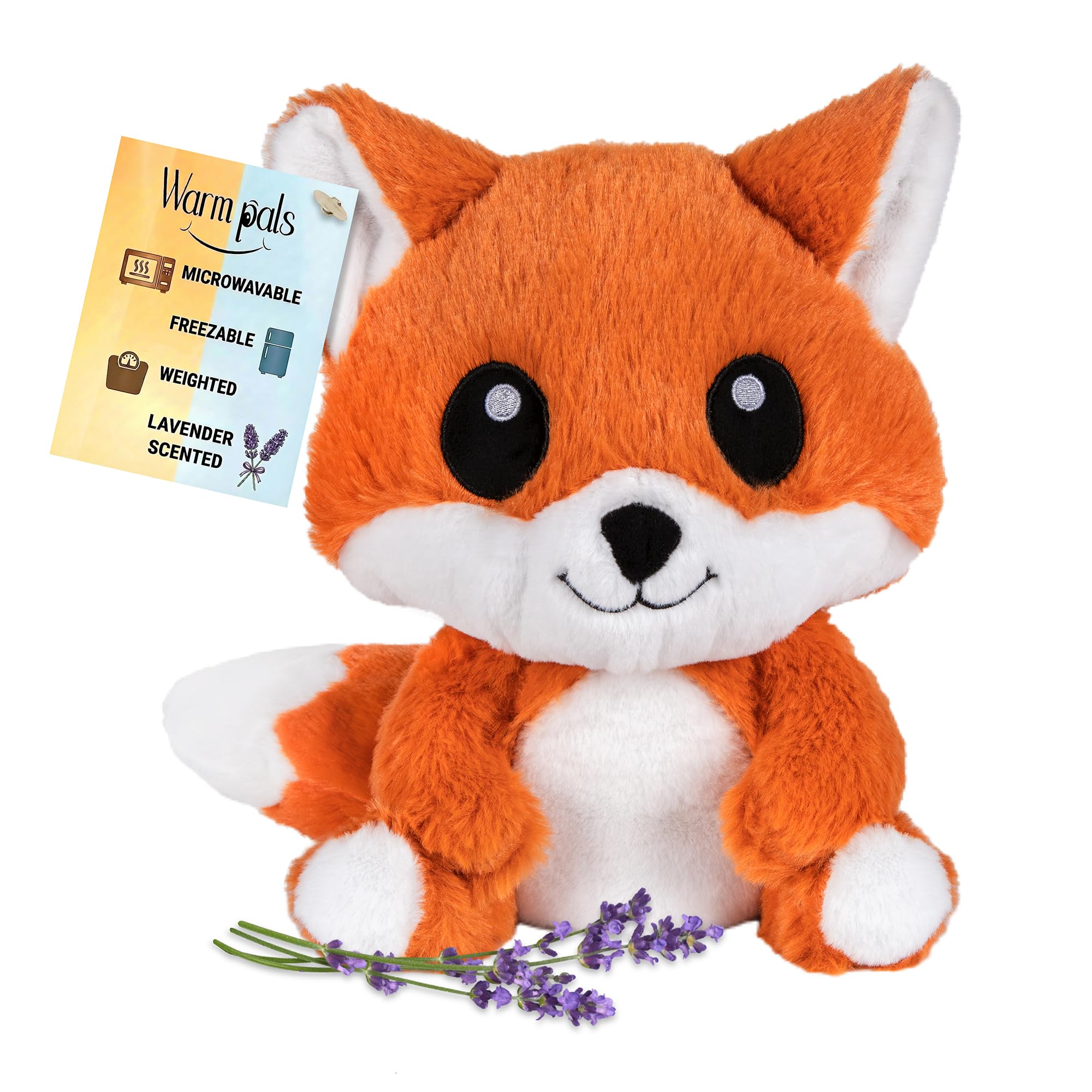 Amazon.com: Friendly Fox - Microwavable & Weighted Plush Stuffed