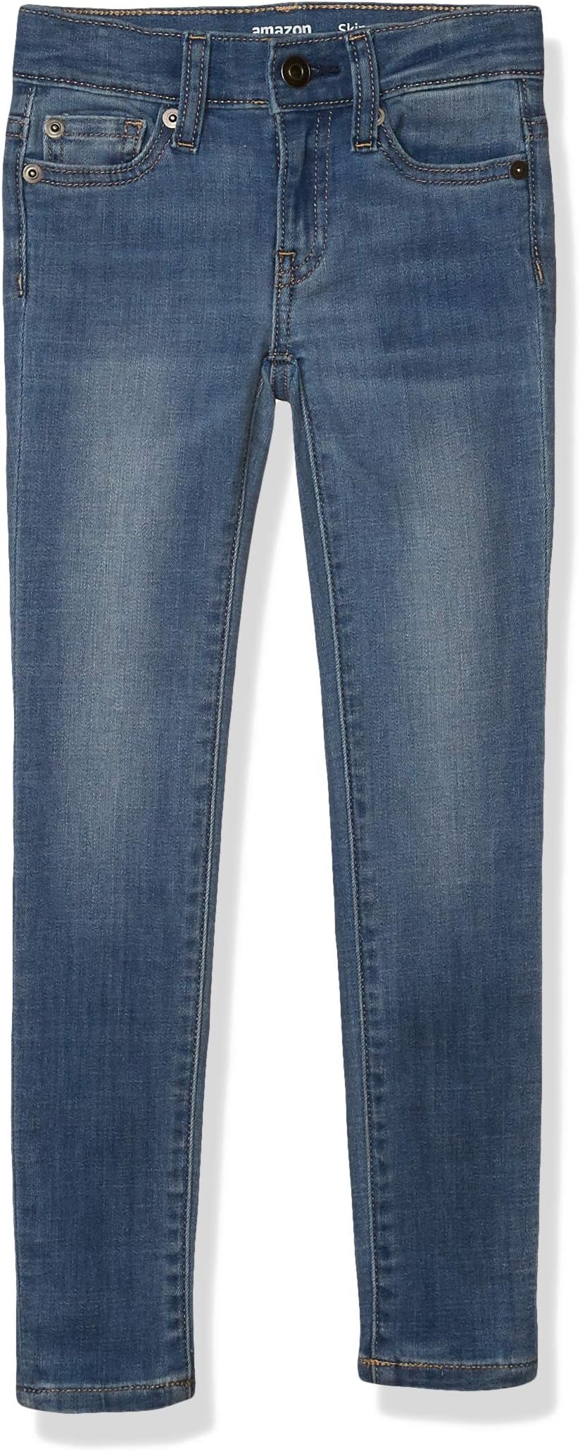 Amazon EssentialsGirls' Skinny Fit Stretch Jeans