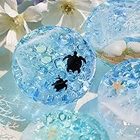 Vista 9 de LET'S RESIN Extra Deep Resin Coaster Molds Silicone, 4 Inches Large 6 Cavity Silicone Molds for Resin, Round Epoxy Coaster Molds for Cups Mats, DIY