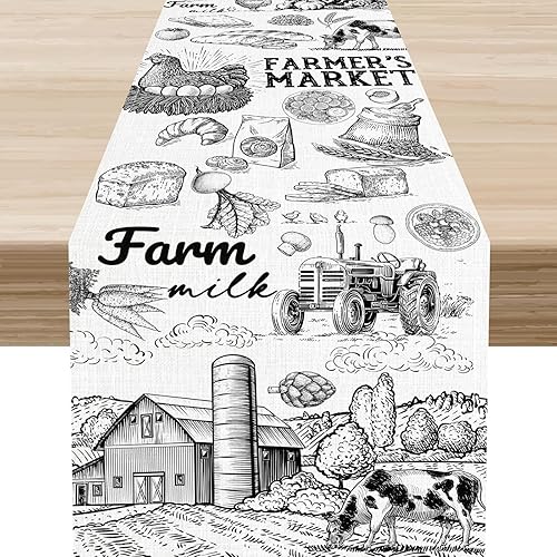 Miniatura 32 de Groovy - Camino de mesa floral retro de los años 70, hippie floral, rosa funky, bonita flor trippy decoración de mesa auxiliar para el hogar,