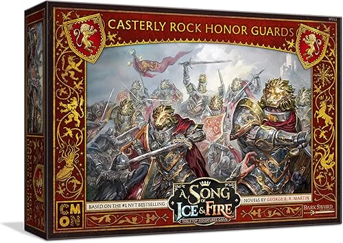 CMON Caja de unidad de guardias de honor de Casterly Rock - Protectores de élite para batallas épicas! Juego de estrategia, a partir de 14 años, 2