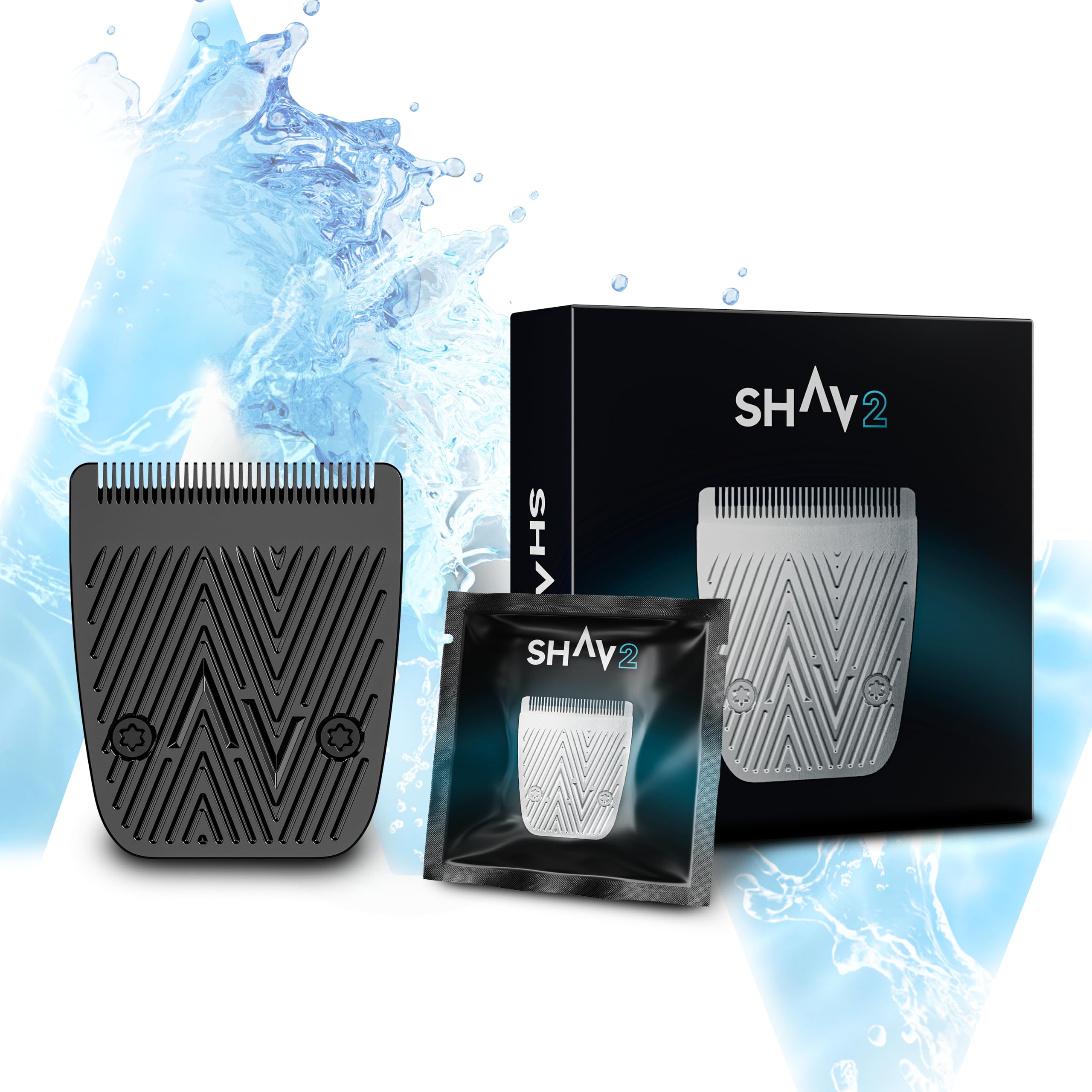 Shav 2™ – wymienne ceramiczne ostrze do golarki CutFree™, maszynka do intymnej golarki dla mężczyzn, do włosów na mokro i na sucho
