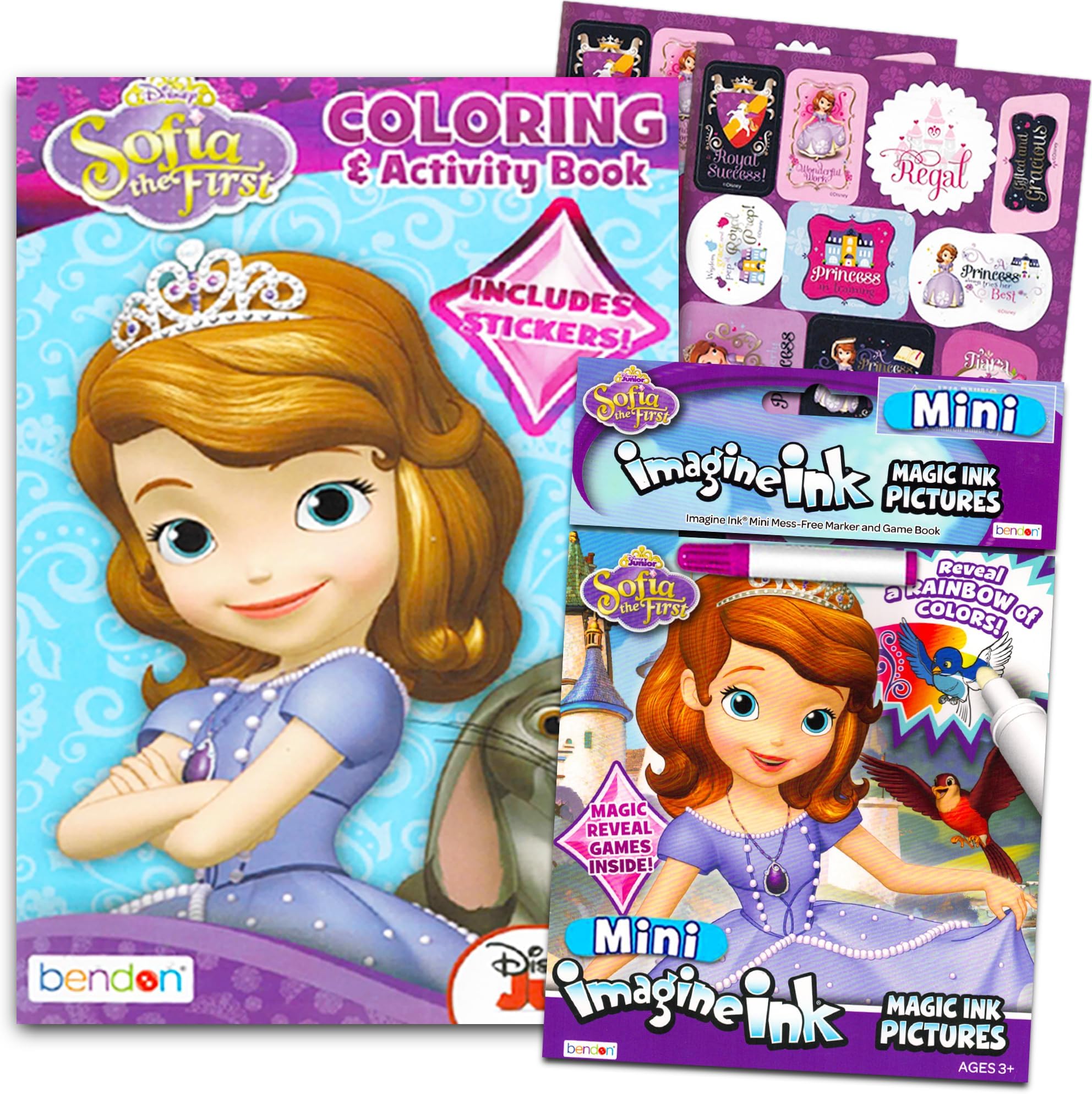 Disney Sofia the First Imagine Ink Book