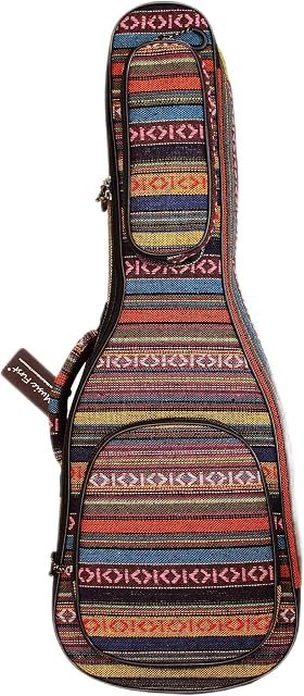 Music First 15mm Thick Padded Ukulele Bag for Baritone Ukulele 30"~31"