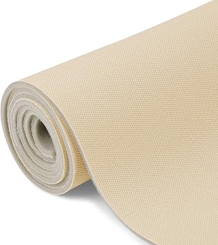 otoez Headliner Fabric Material with 1/8" Foam Backing 60" x 72" Automotive Roof Upholstery Fabric for Car SUV Boat Pickup Truck RV Home Replacement Repair DIY Beige | Fits Truck RV Home, Replacement Repair DIY, Automotive Upholstery, Headliner Material 1/8" Foam Backed 60"x72" for Car