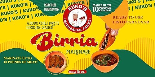Miniatura 7 de Birria Marinade Adobo - Taza concentrada de pasta de chile, 1 libra (paquete de 1), 1.0 unidades