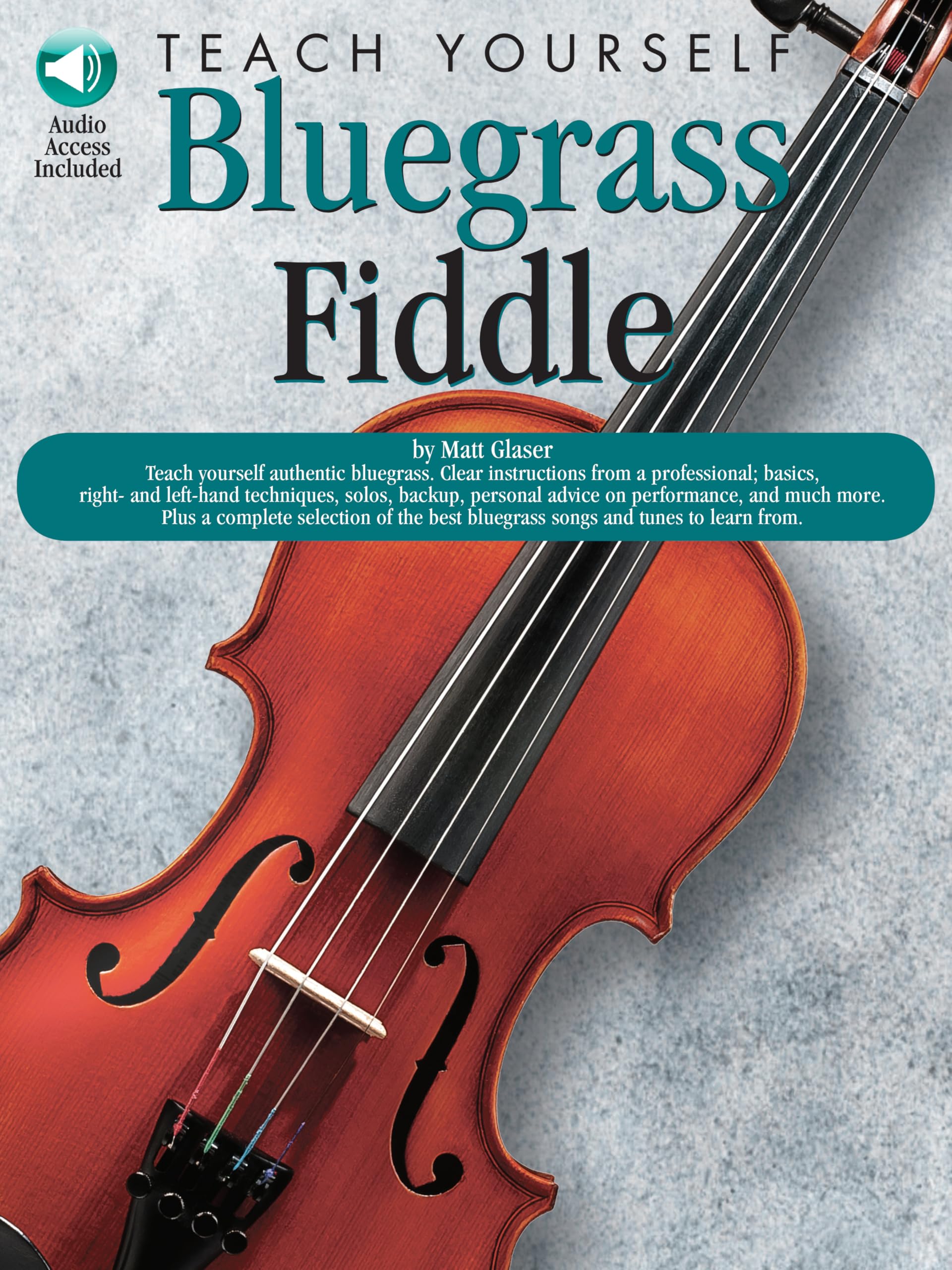 Bluegrass fiddle méthode violon avec morceaux et enregistrements en ligne