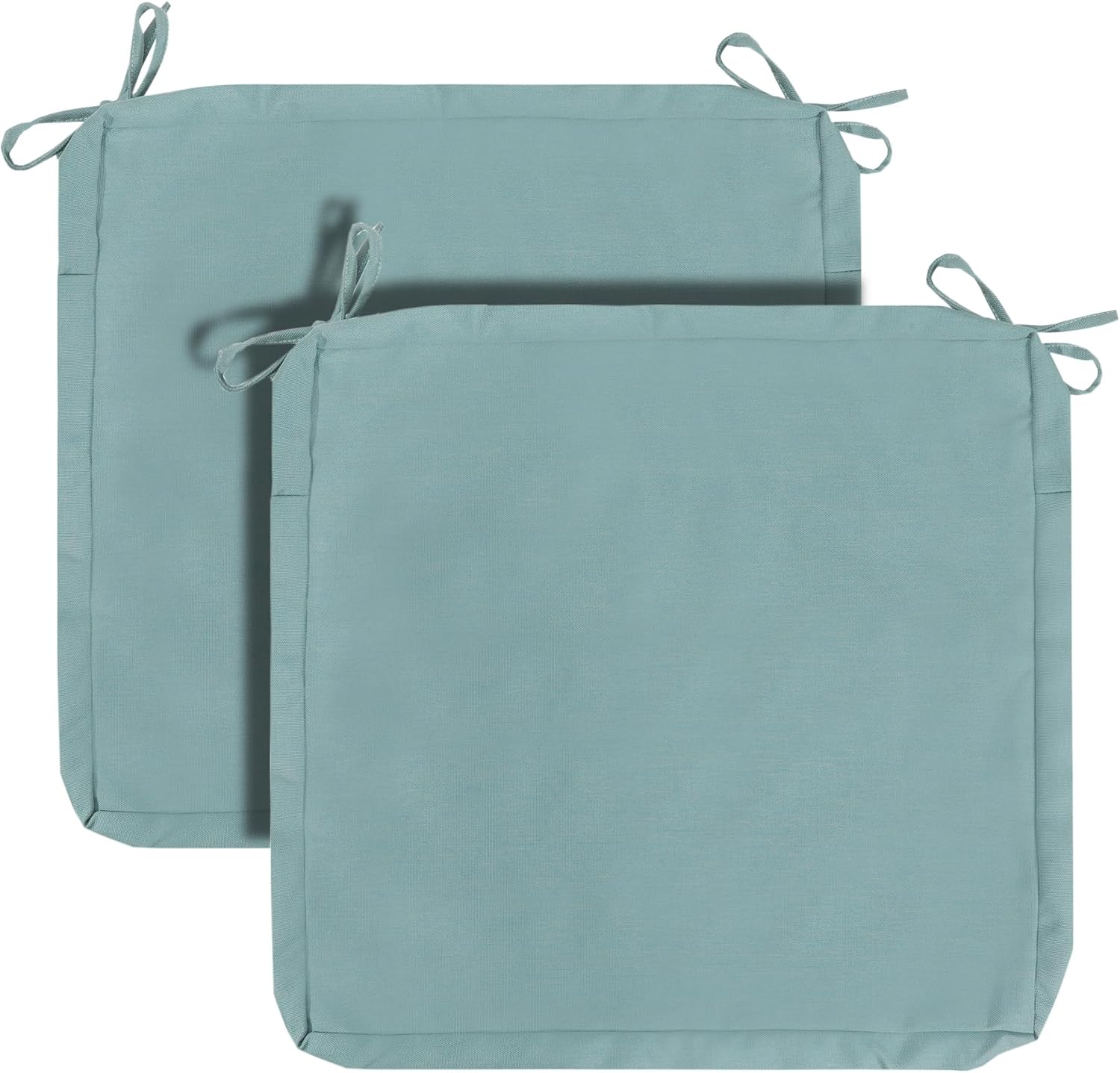 FUNHOME Outdoor Chair Cushion Covers 2 Pack, Patio Cushion