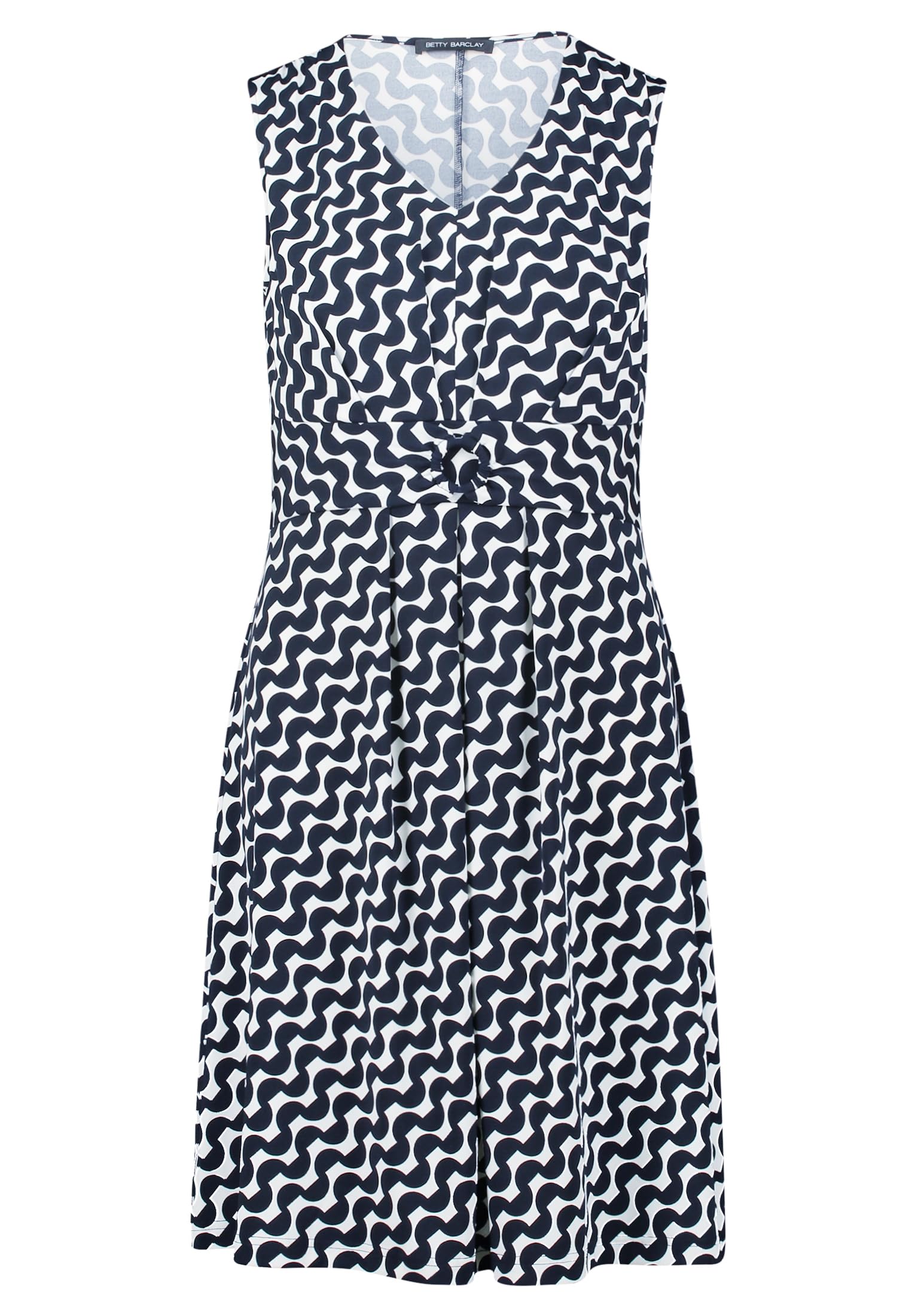 Betty Barclay Women's Sleeveless Shirt Dress, Blue, 20