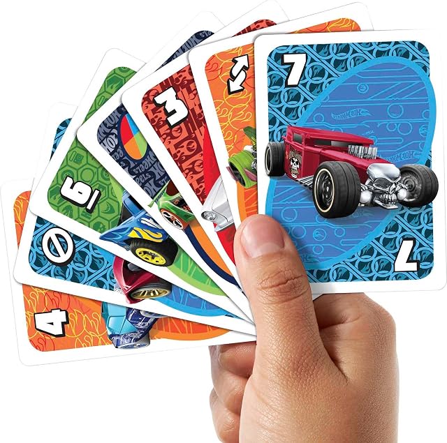 Foto 2 de 6 de Mattel Games - UNO Hot Wheels Juego de Cartas