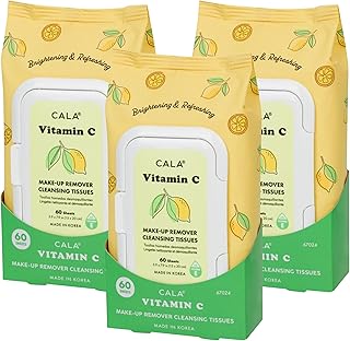 CALA Toallitas limpiadoras desmaquillantes: V...