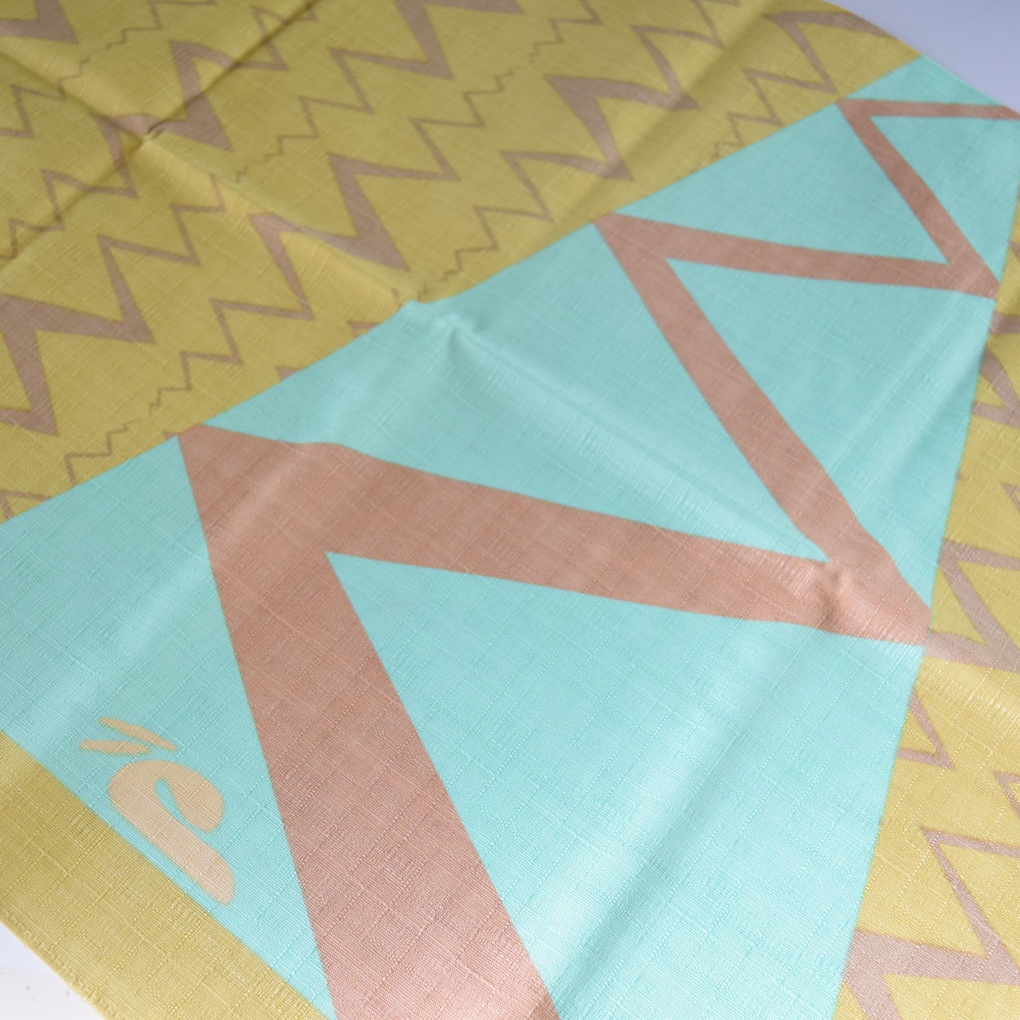 Furoshiki - Adorno tradicional japonés de tela de algodón para decoración de arte de montaña, Kioto, hecho a mano