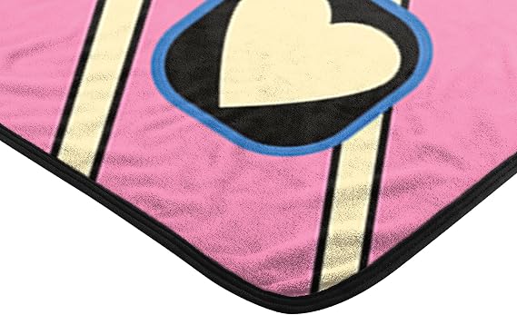 Northwest Powerpuff Girls Micro Raschel Throw Blanket, 46 x 60, Peeking Puffs
