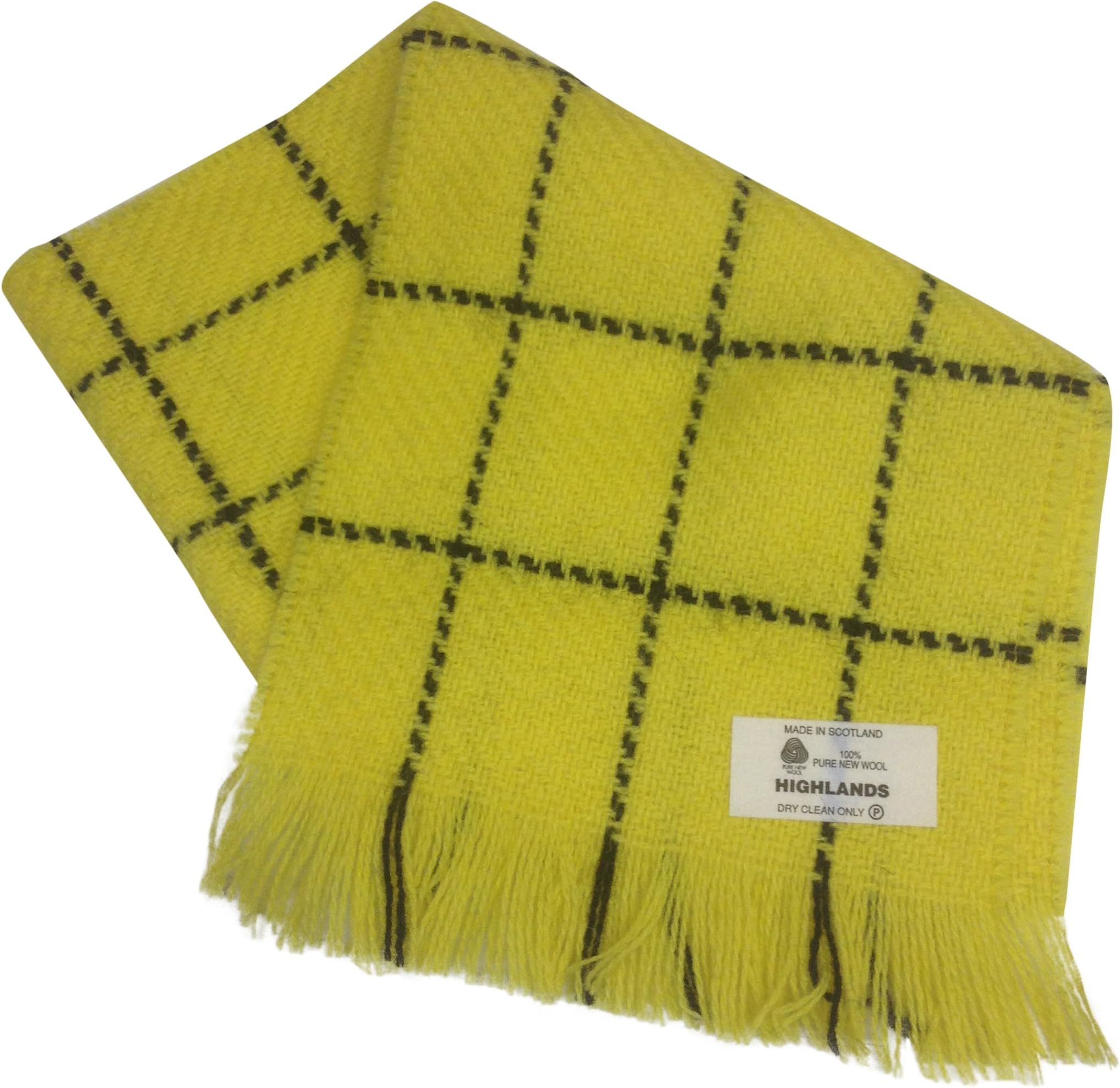 ScotchRupert The Bear Style Scarf 100% Pure Wool Made In Scotland