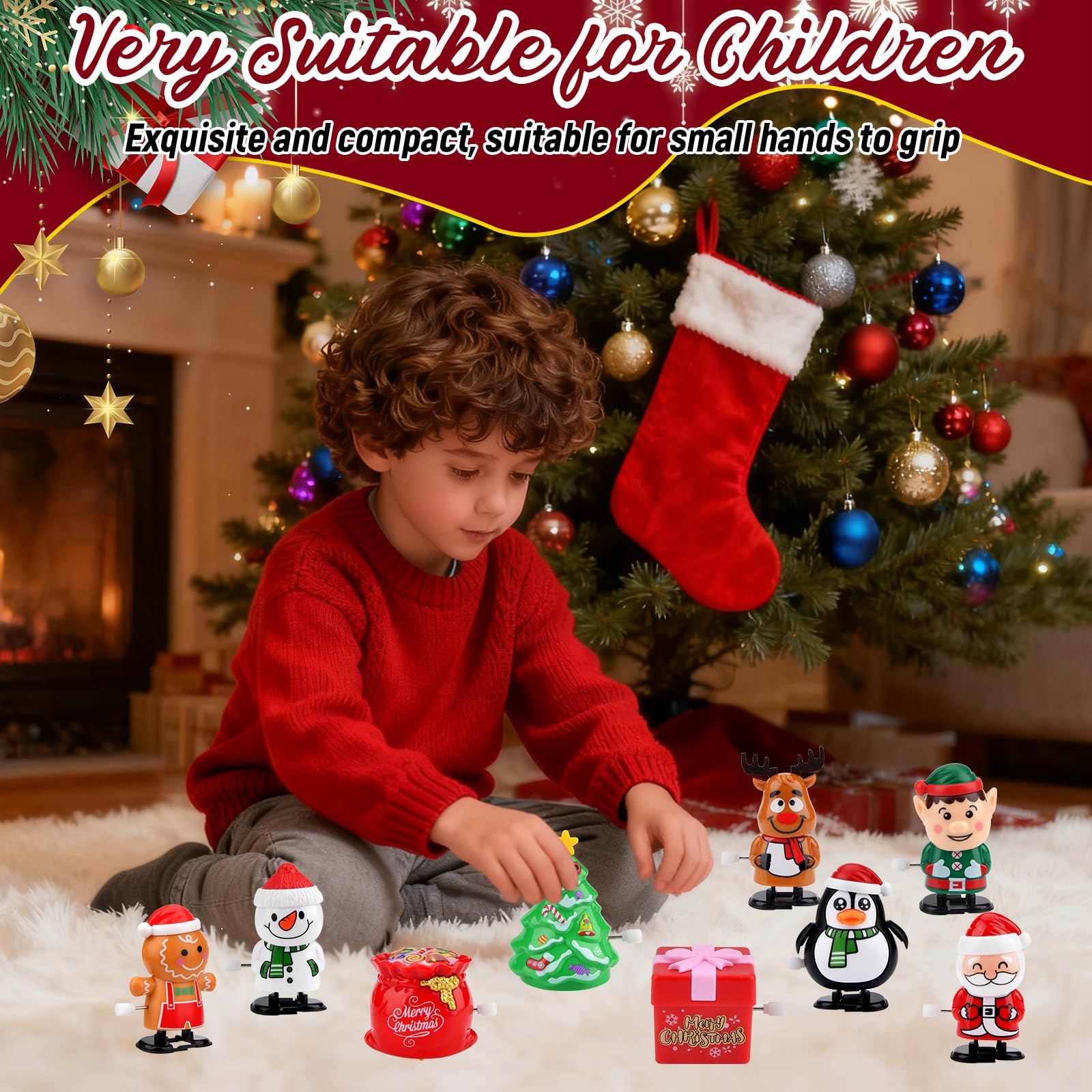 Pipihome Christmas Wind Up Toys - Image 2
