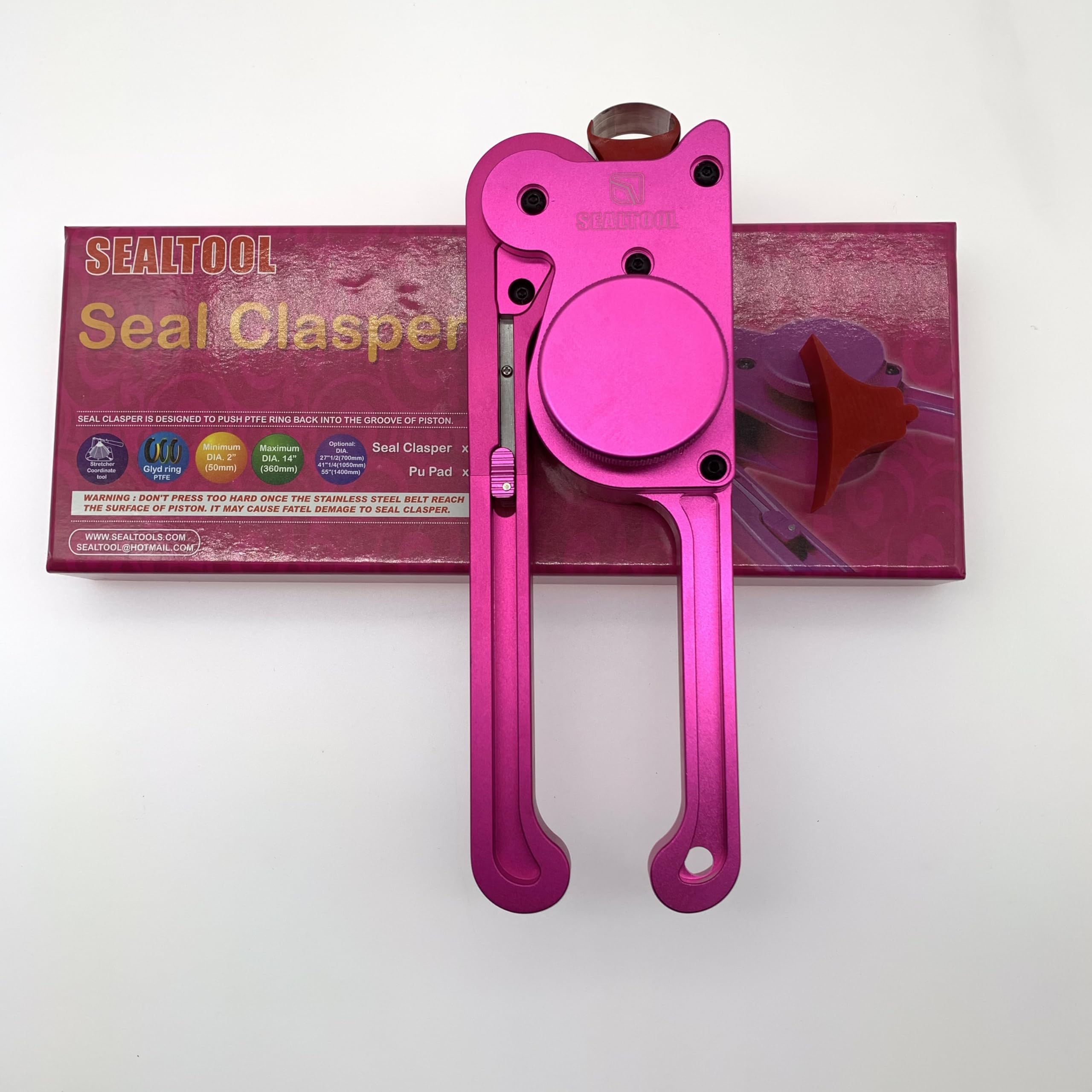 TENUTA (Versione 5.0) Cilindro Asta Pistone Guarnizione Chiusura Kit di Strumenti di Installazione Anello Glyd Serraggio Expander Seal Pistone Rod Tool