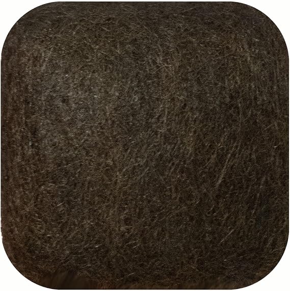 Super Sliders 1 1/4 Square Secure Grip Formed Felt Furniture Movers for Hardwood, Brown (20 Pack)