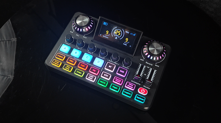 Amazon.com: Nuoxiange V88 Live Sound Card for Streaming, Bluetooth