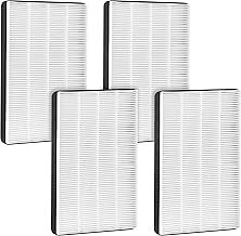 Fette Filter - 4 Premium True HEPA Filters Compatible with 3M Filtrete F2 Air Purifier Filter for Models #'s FAP-C02WA-G2,FAP-C03BA-G2, FAP-T03BA-G2, FAP-C02-F2, FAP-T03-F2 13"x8.2" - Pack of 4