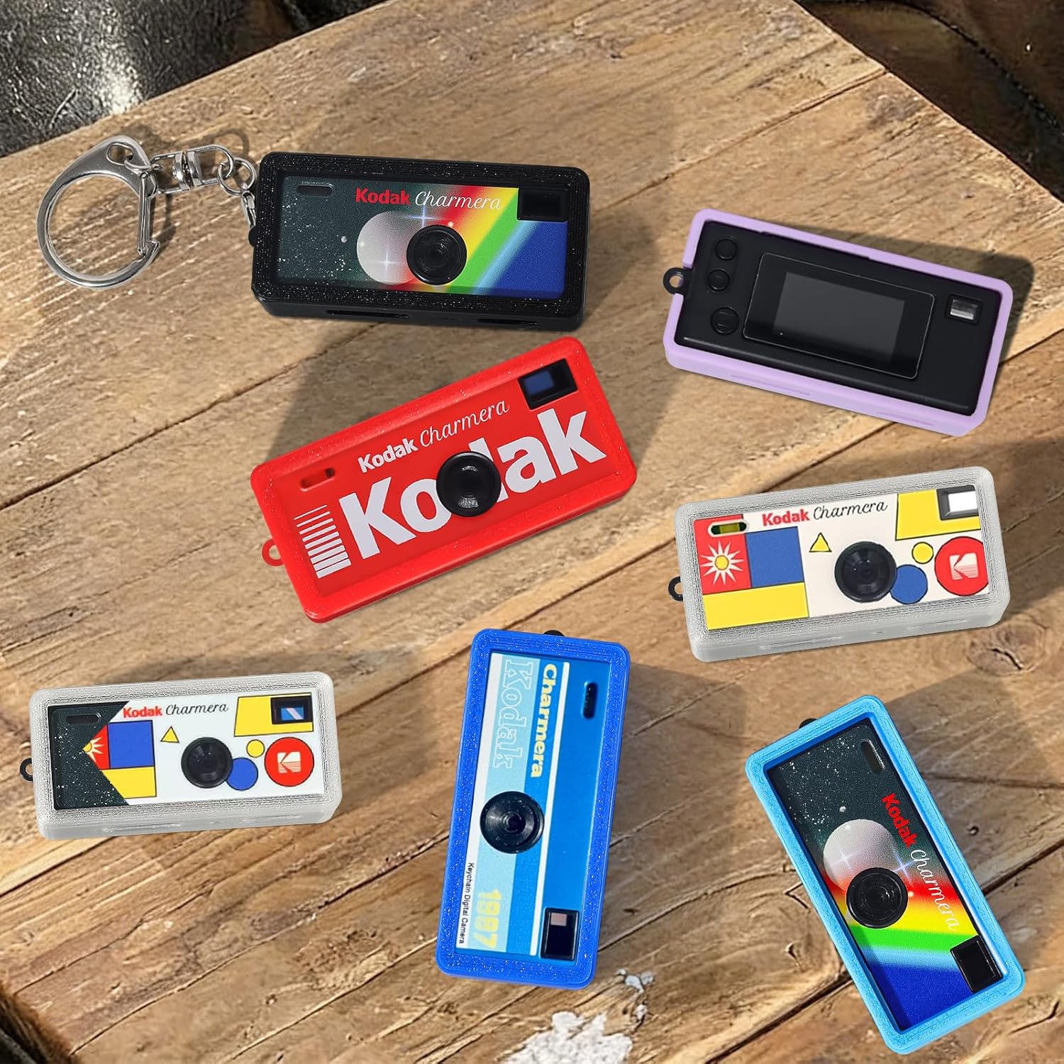 Amazon.co.jp: CAIYOULE カメラケース KODAK CHARMERA キーチェーン