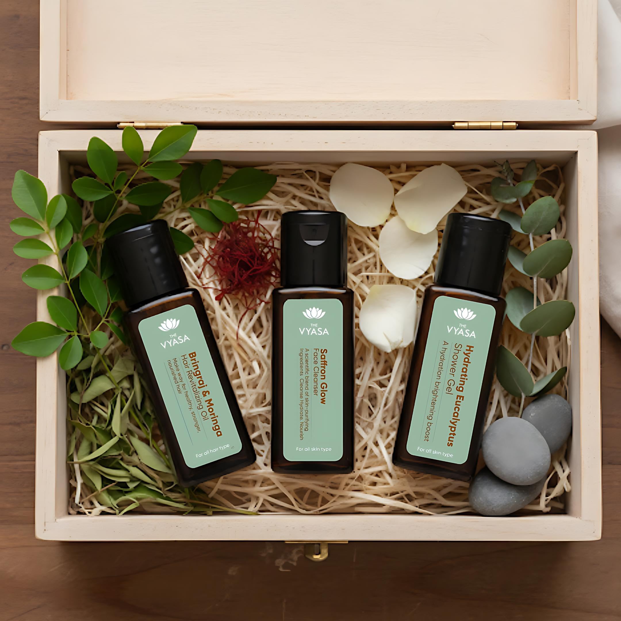 3-in-1 Travel Pack, Hair Oil, Shower Gel, Face Cleanser, All Skin Types-image-27