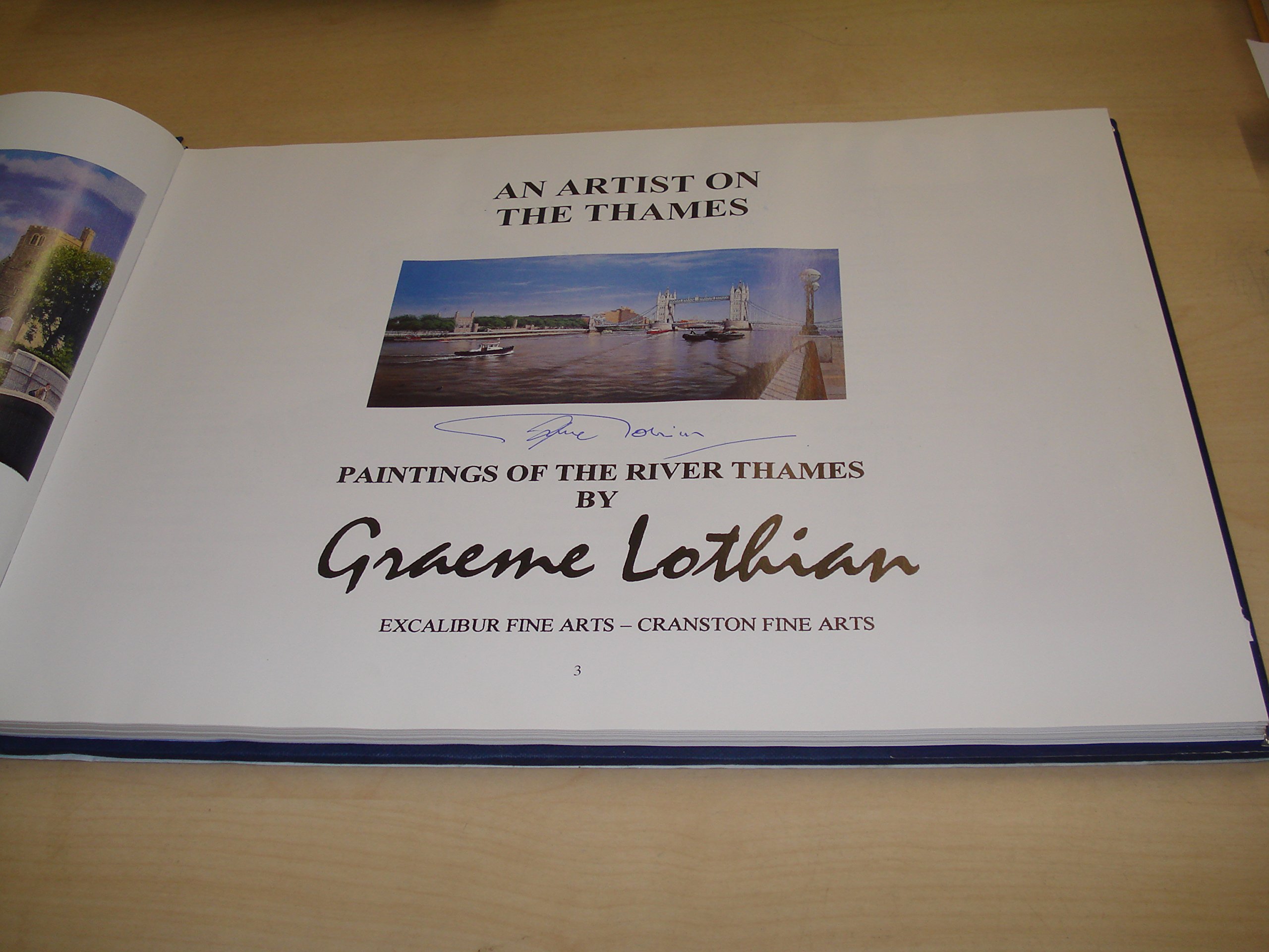 An Artist on the Thames: Paintings of the River Thames by Graeme Lothian