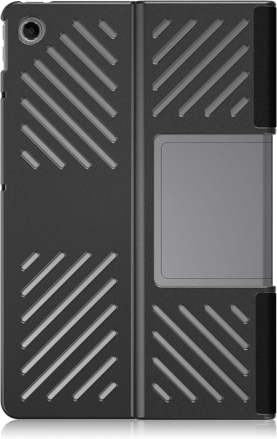 Case Compatible with Lenovo Tab Plus (TB351FU) 11.5 inch 2024 Cover,Slim Stand Back Shell Protective Smart Cover with Auto Wake/Sleep Function,Black