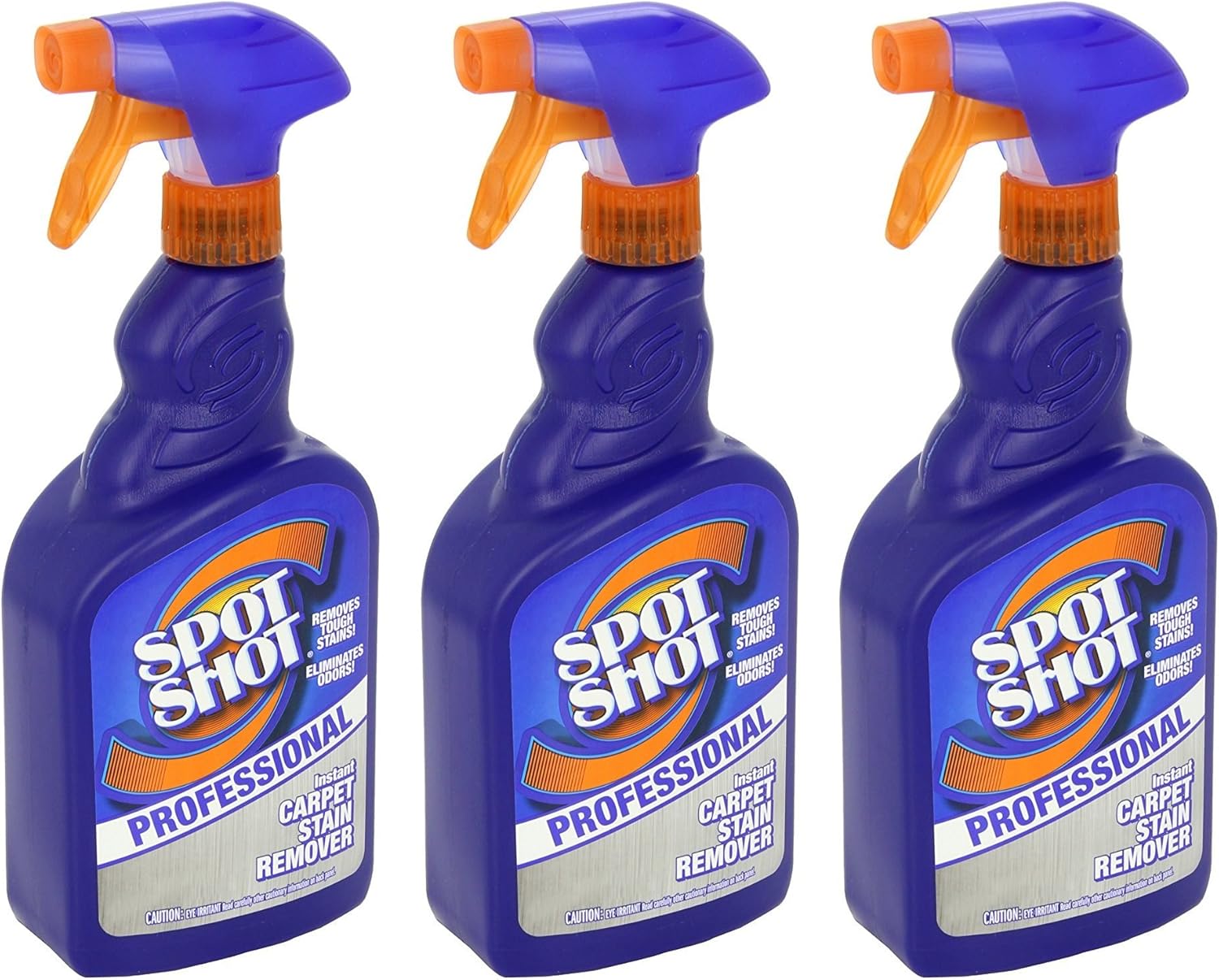 Spot Shot Professional Instant Carpet Stain Remover, 3Pack