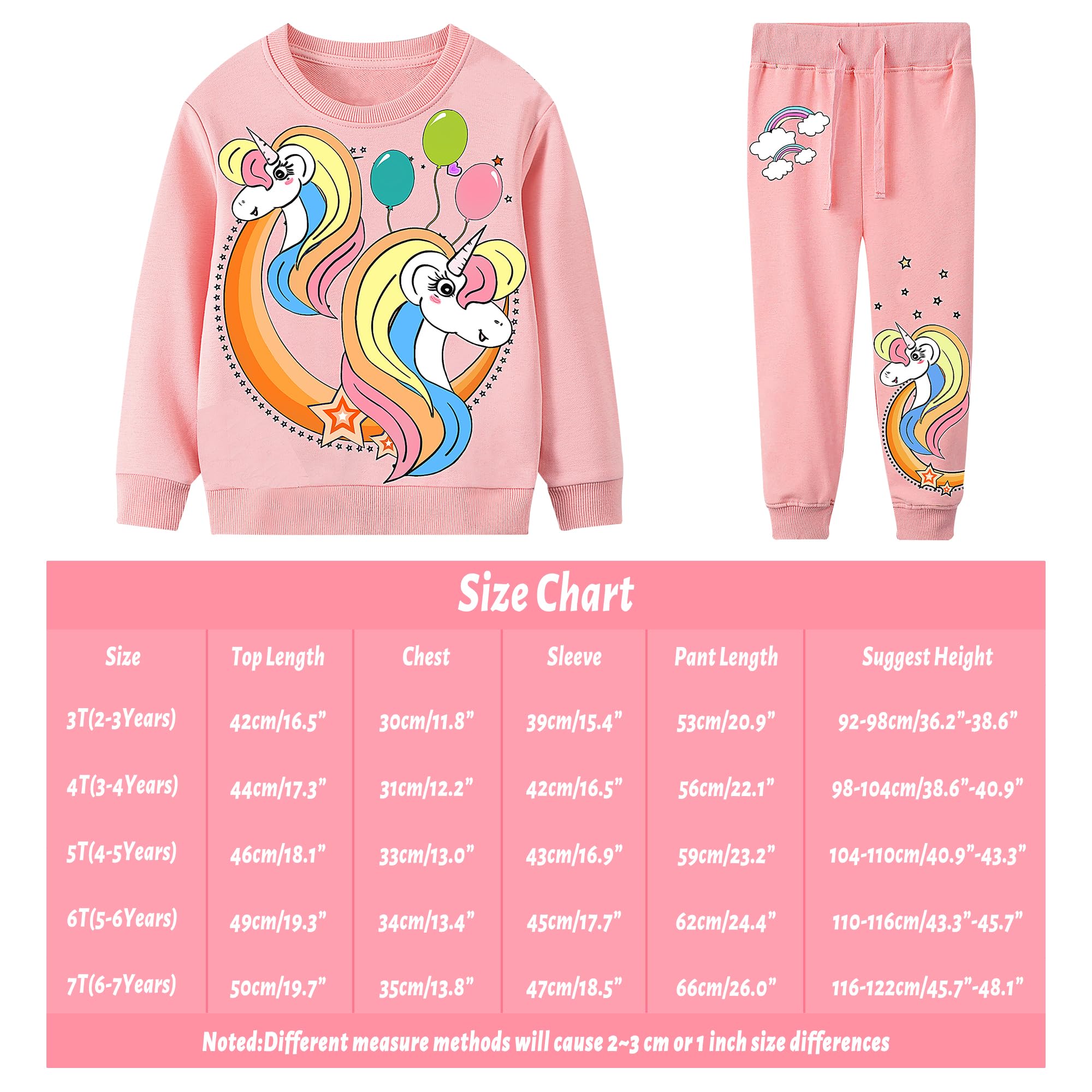 JinBei Chłopięce dziewczęta dresy dziecięce sweter zestaw odzież sportowa pulower bluza top i spodnie stroje zestawy odzieży z długim rękawem Boże Narodzenie szkoła jogging bawełniany kombinezon unisex wiek 2, 3, 4, 5, 6, 7