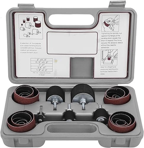 Polishing Drum, Drum Polishing Kit Professional Tools Sanding Tool for Sanding