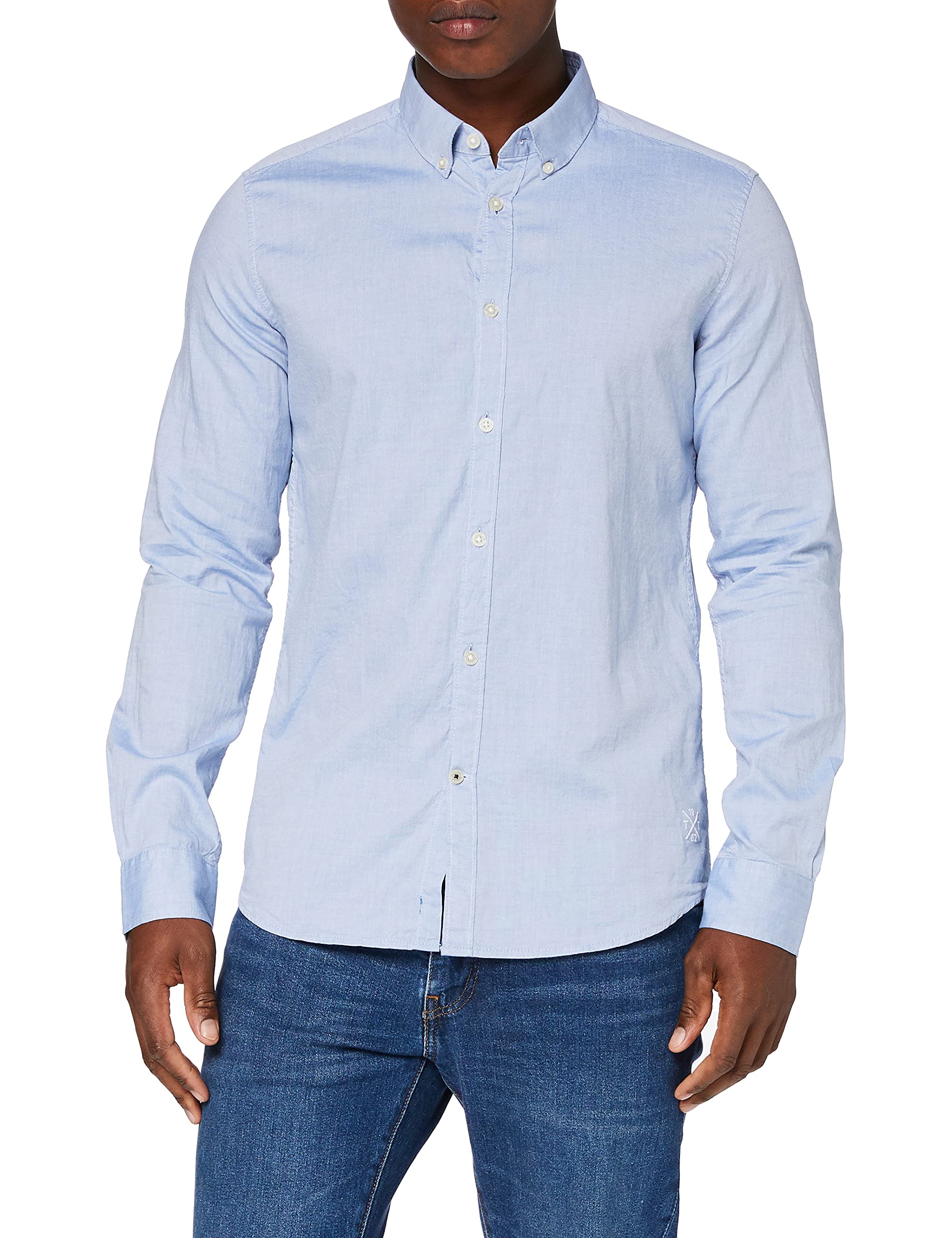 TOM TAILOR Floyd Basic, Camisa Hombre