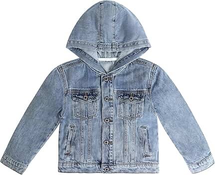 Amazon.com: KIDSCOOL SPACE Boys Denim Jacket,Little Big Kids