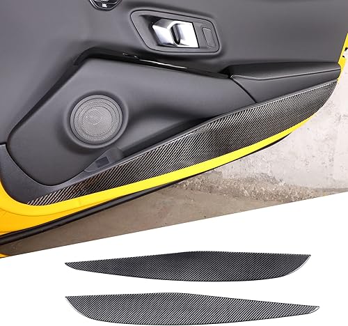 Cubierta de fibra de carbono suave para puerta de automóvil antipatadas, ajuste para Toyot Supra GR A90 A91 MK5 2019-2025, accesorios de protección