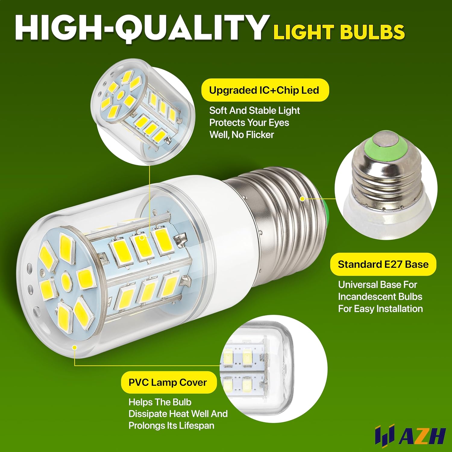 Light Bulb Replacement For Frigidaire FFSS2315TE4 FFSS2315TS3 FFSS2325TE0 FFSS2315TP0 FFSS2315TP1 FFSS2315TP2 FFSS2315TP3 FFSS2315TP4 FFSS2315TS0 FFSS2315TS5 FFSS2315TS1 FFSS2315TS2 Refrigerator