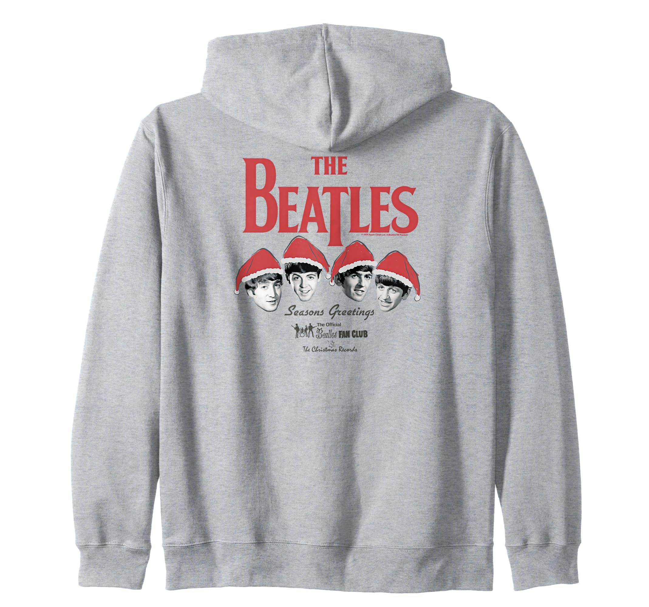 Sweat The Beatles Seasons Greetings | Noël - Licence Officielle (80% Coton)