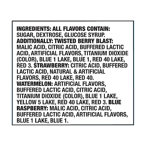 Vista 20 de Bazooka Candy Brands Lollipop Suckers - Caja variada de 18 unidades + Ring Pop 20 unidades paquete de fiesta, sabores surtidos