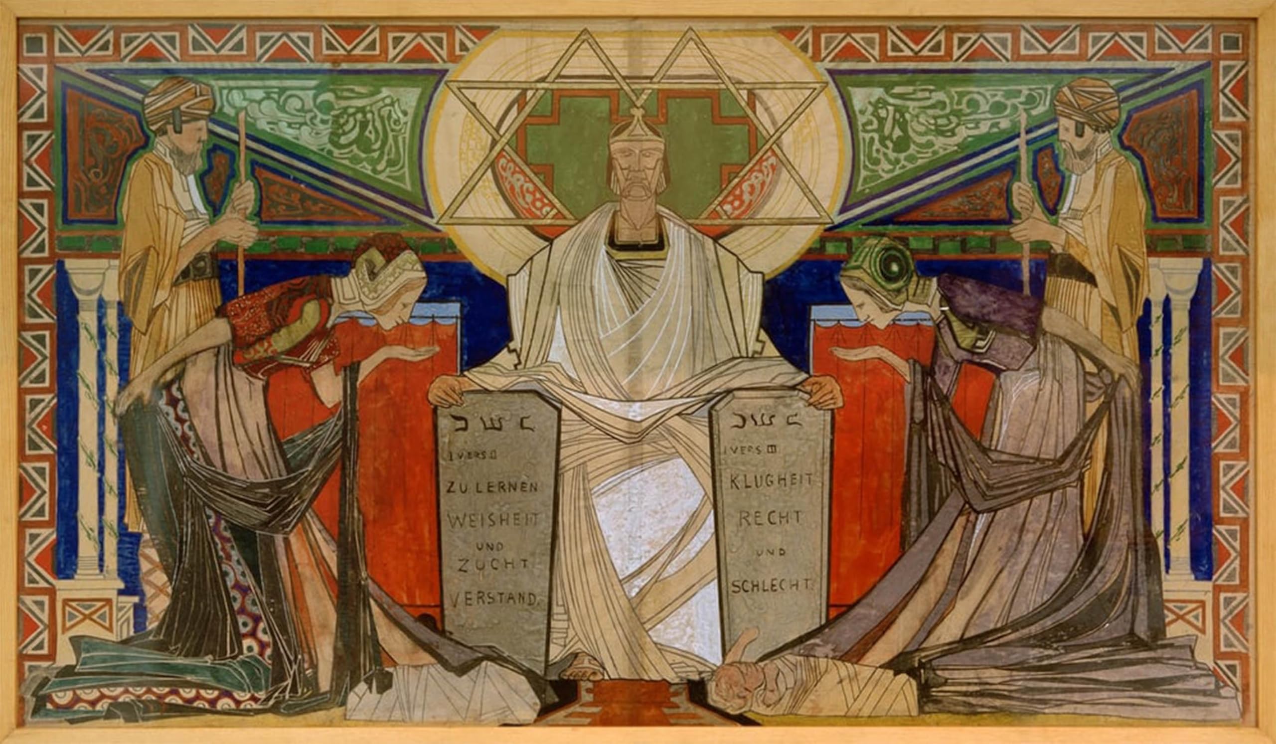 Lienzo Il giudizio Johann Thorn Prikker impresion decoracion 5