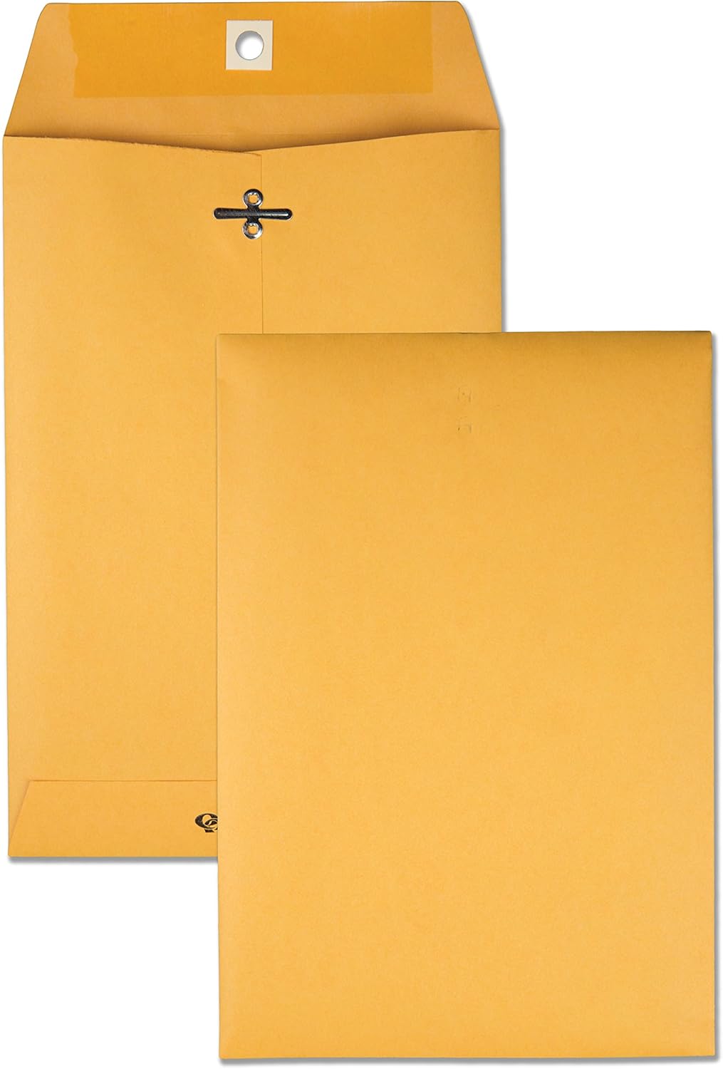 Quality Park 12 x 15-1/2 Clasp Envelopes, Clasp and Gummed Closures, for Oversized Papers, Drawings or Posters, 28 lb Kraft Paper, 100/Box (QUA37810) : Office Products