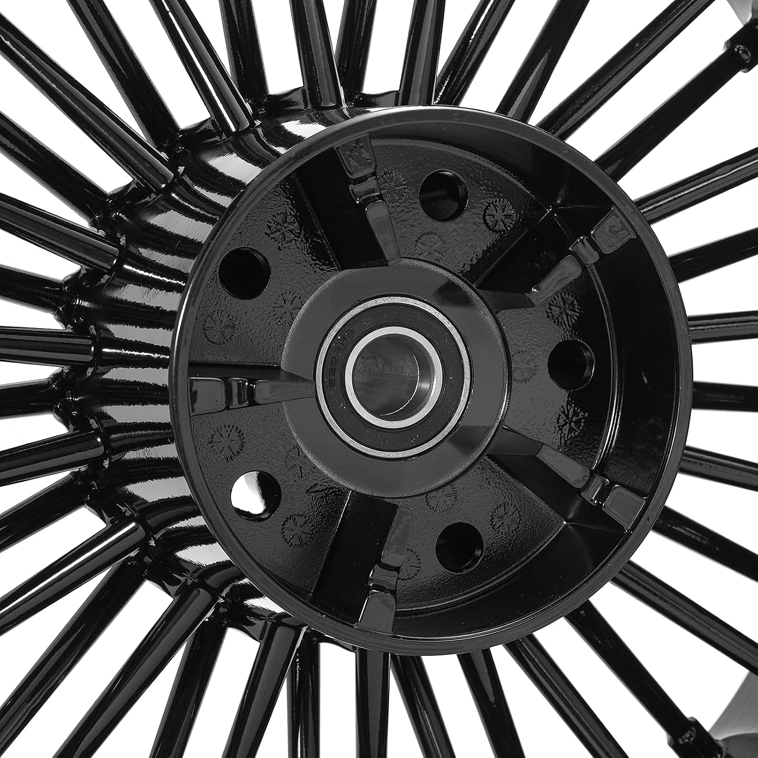 TOFR 18 inch Gloss Black Rear Wheel Rim Fat King Spokes Tubeless For Harley Touring FLHR FLHRC Road King FLHX FLHXSE Street Glide FLTR Road Glide FLHT Electra Glide FLHTK Ultra Limited 2009-2023