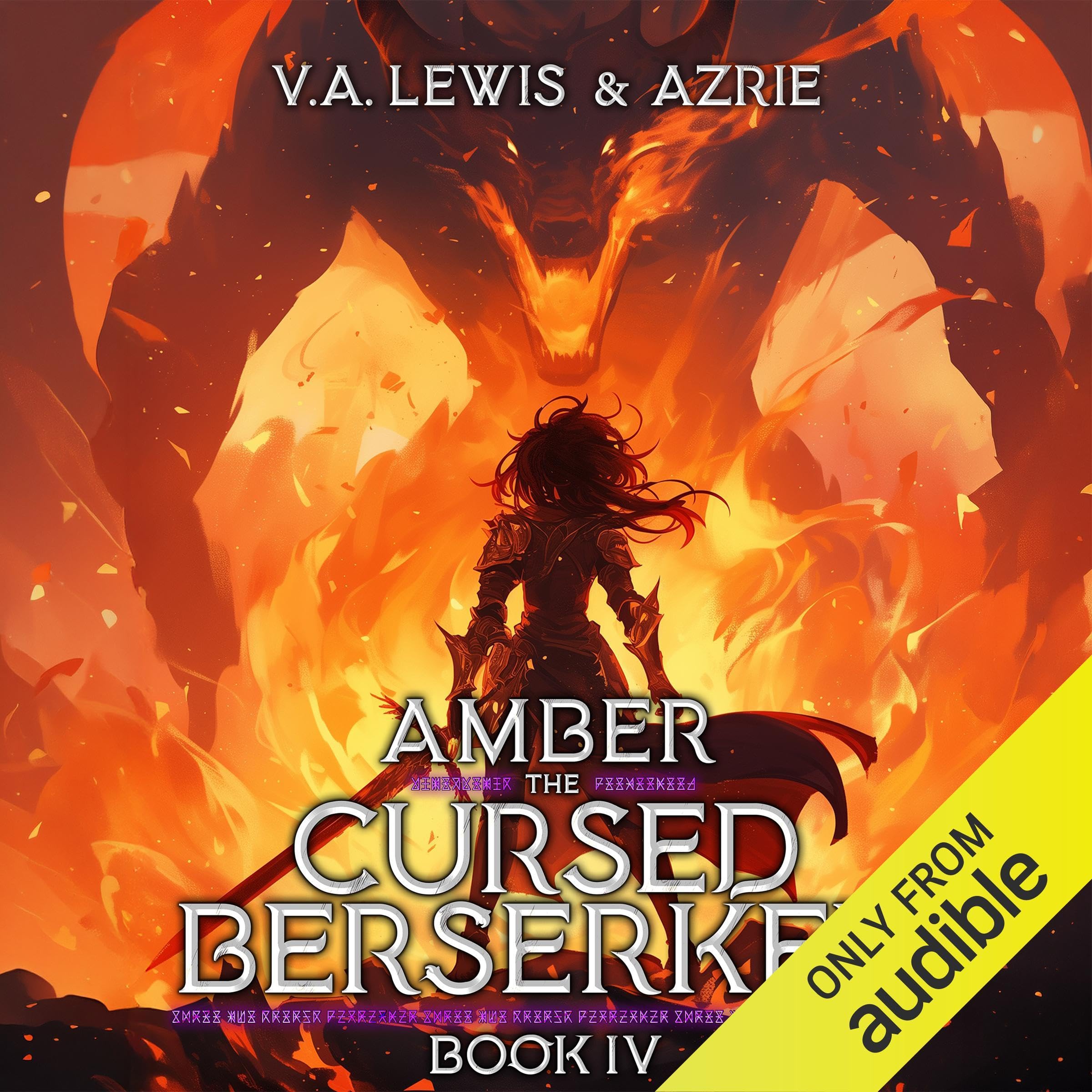 Cover art for Amber the Cursed Berserker: Book 4