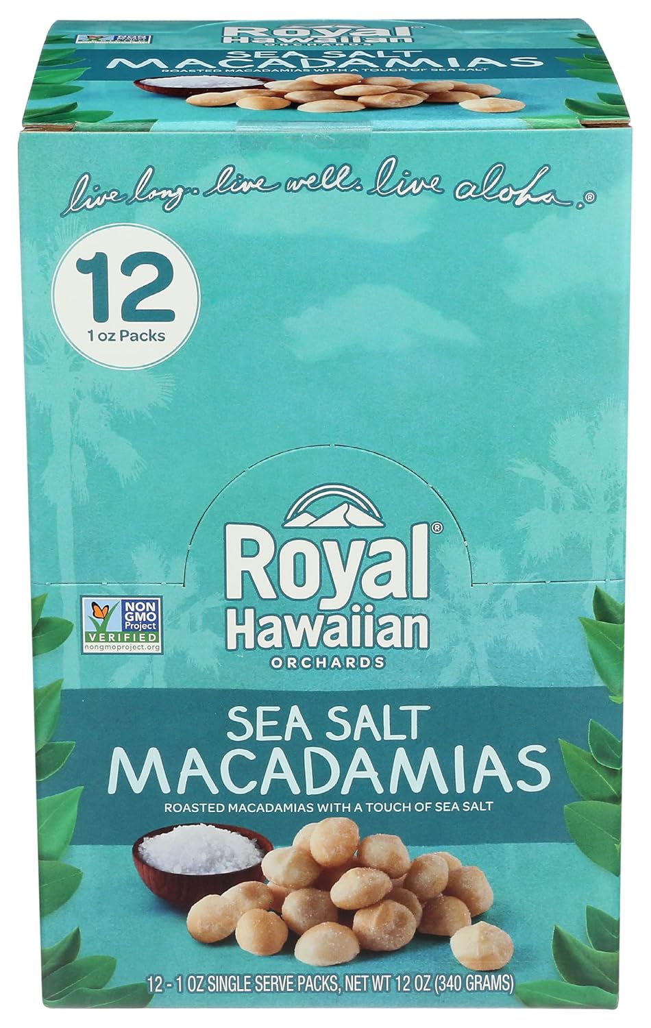 Royal Hawaiian Orchards Sea Salt Flavored Macadamia Nuts
