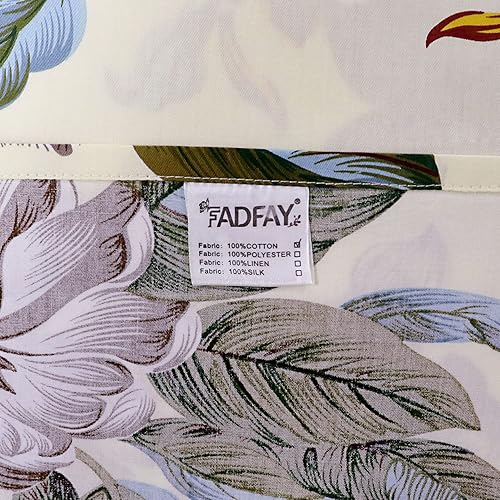 Miniatura 8 de FADFAY - Juego de sábanas de 100% algodón percal, 600 hilos, sábana bajera con esquinas profundas de 17.5 pulgadas, hipoalergénicas, Individual,
