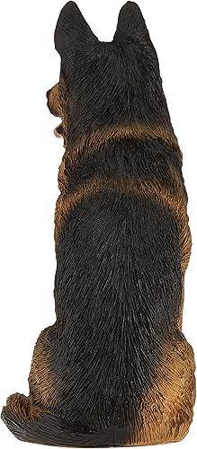 Miniatura 5 de Sandicast Escultura grande del pastor alemán del tamaño natural, sentado