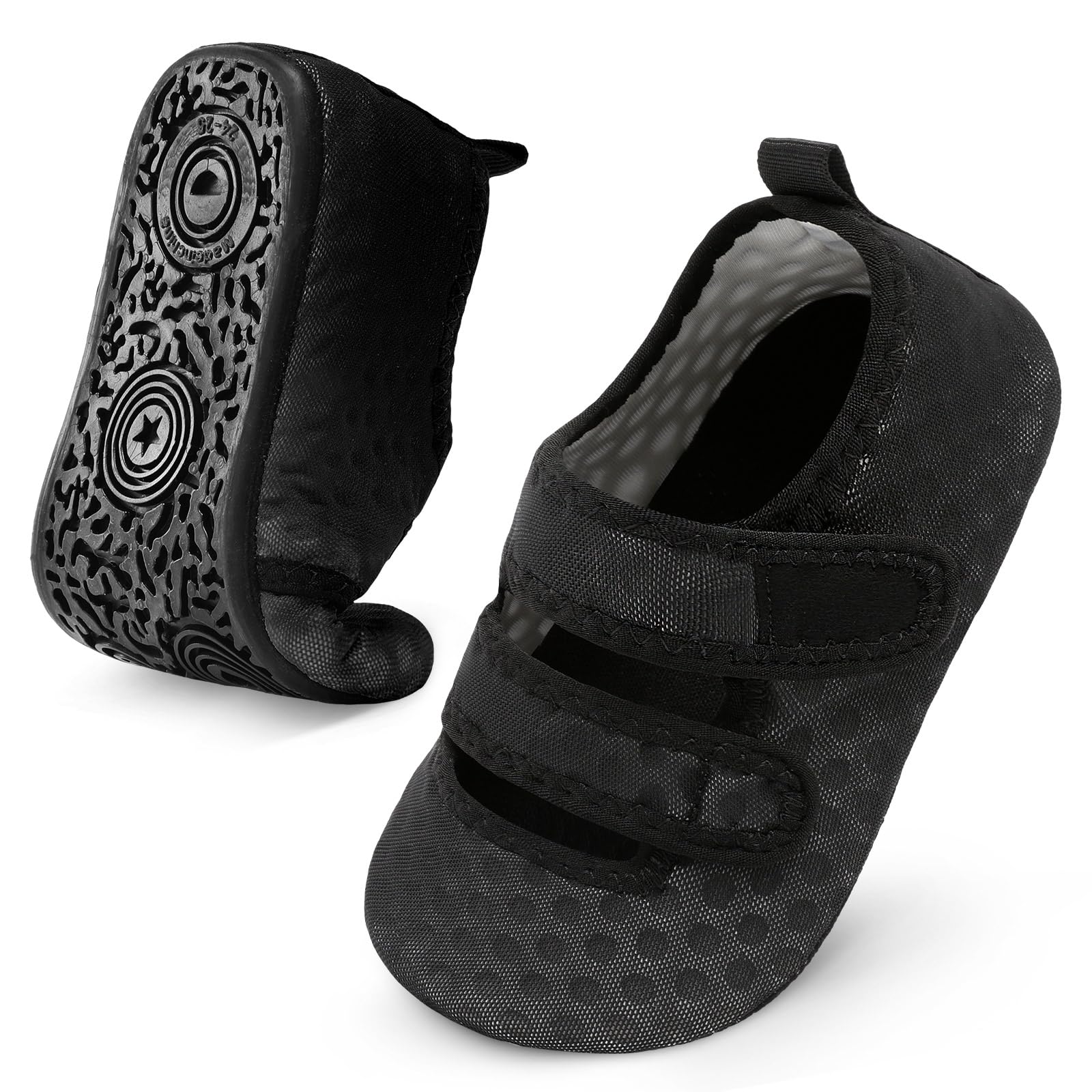 BARERUN Toddler Water Shoes Boys Girls Quick Dry Barefoot Aqua Shoes for Swim Pool Beach Non Slip Breathable Sandals Lightweight Summer House Slippers