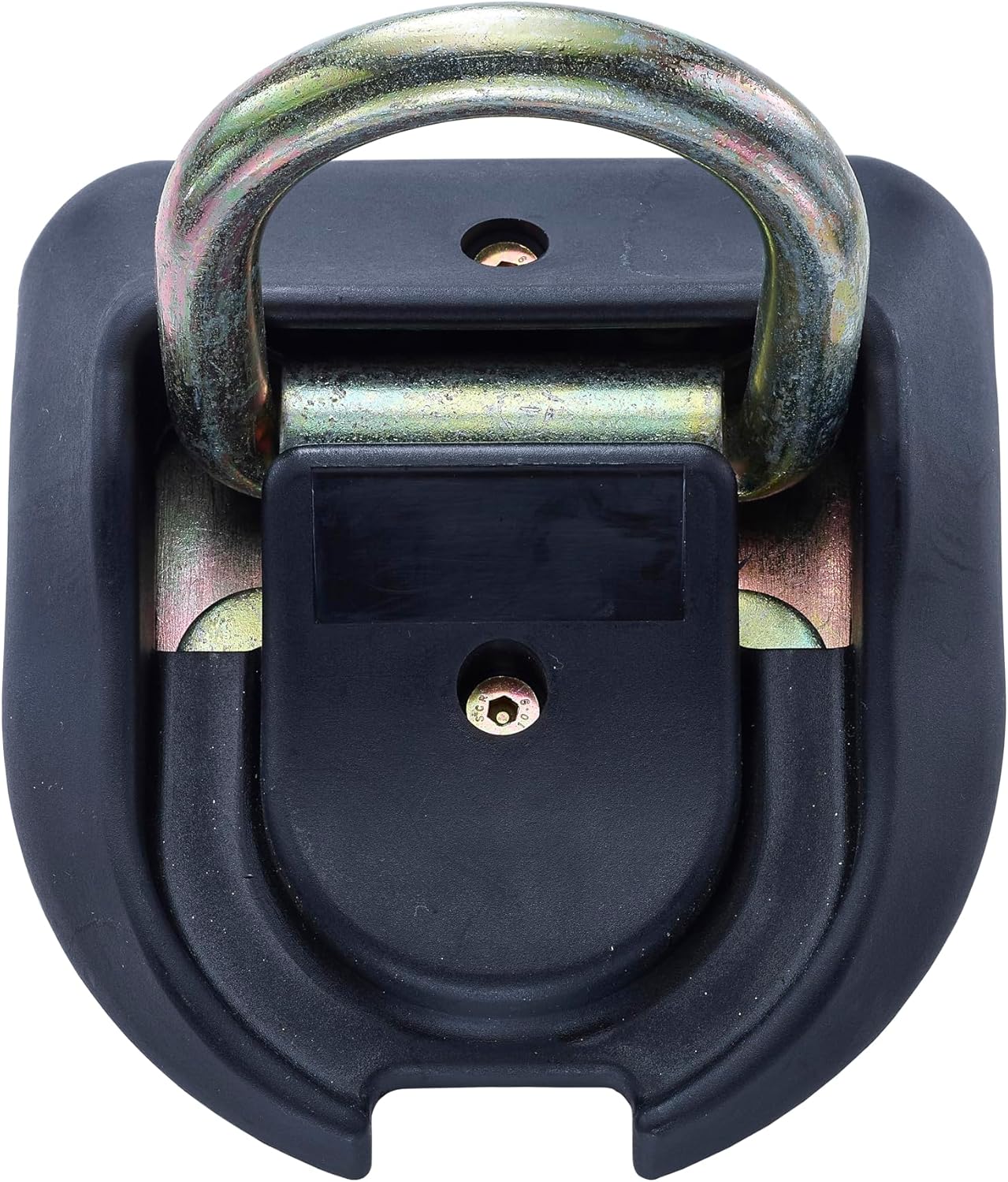 ONGUARD Ground Anchor Gold – 16 mm (0.63 in) Hardened Steel Folding Shackle Concrete Security Anchor for Bikes, Motorcycles & Scooters