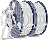 Vista 14 de SUNLU - Filamento ABS para impresora 3D de 1.75 mm, altamente resistente y duradero, resistencia al calor, excelente dureza, compatible con el 99%
