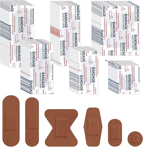 Miniatura 8 de 150 vendas adhesivas flexibles para tono de piel, 6 tamaños, para niños y adultos, protege cortes, rasguños, inclusividad y diversidad