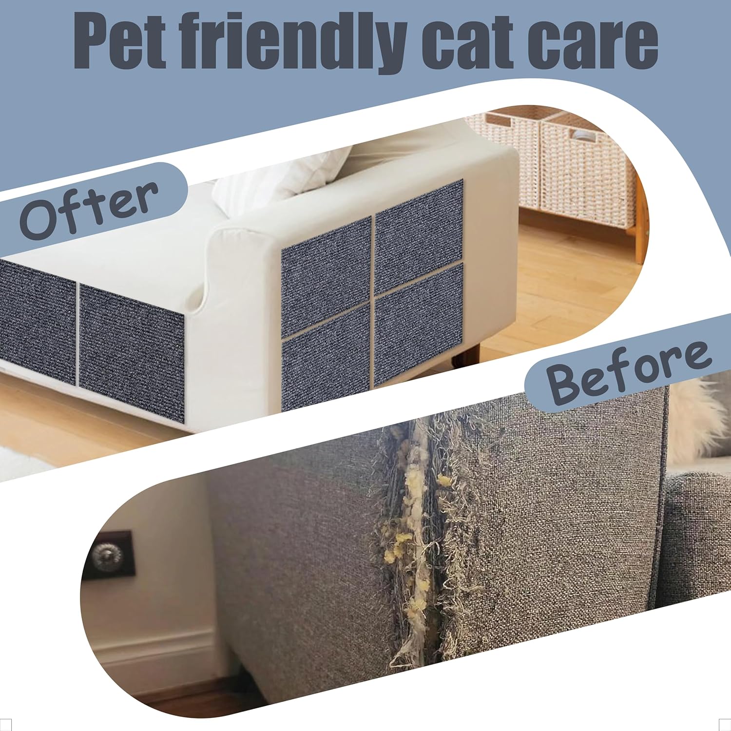 review 4 Pack Cat Scratch Mat, 11.8