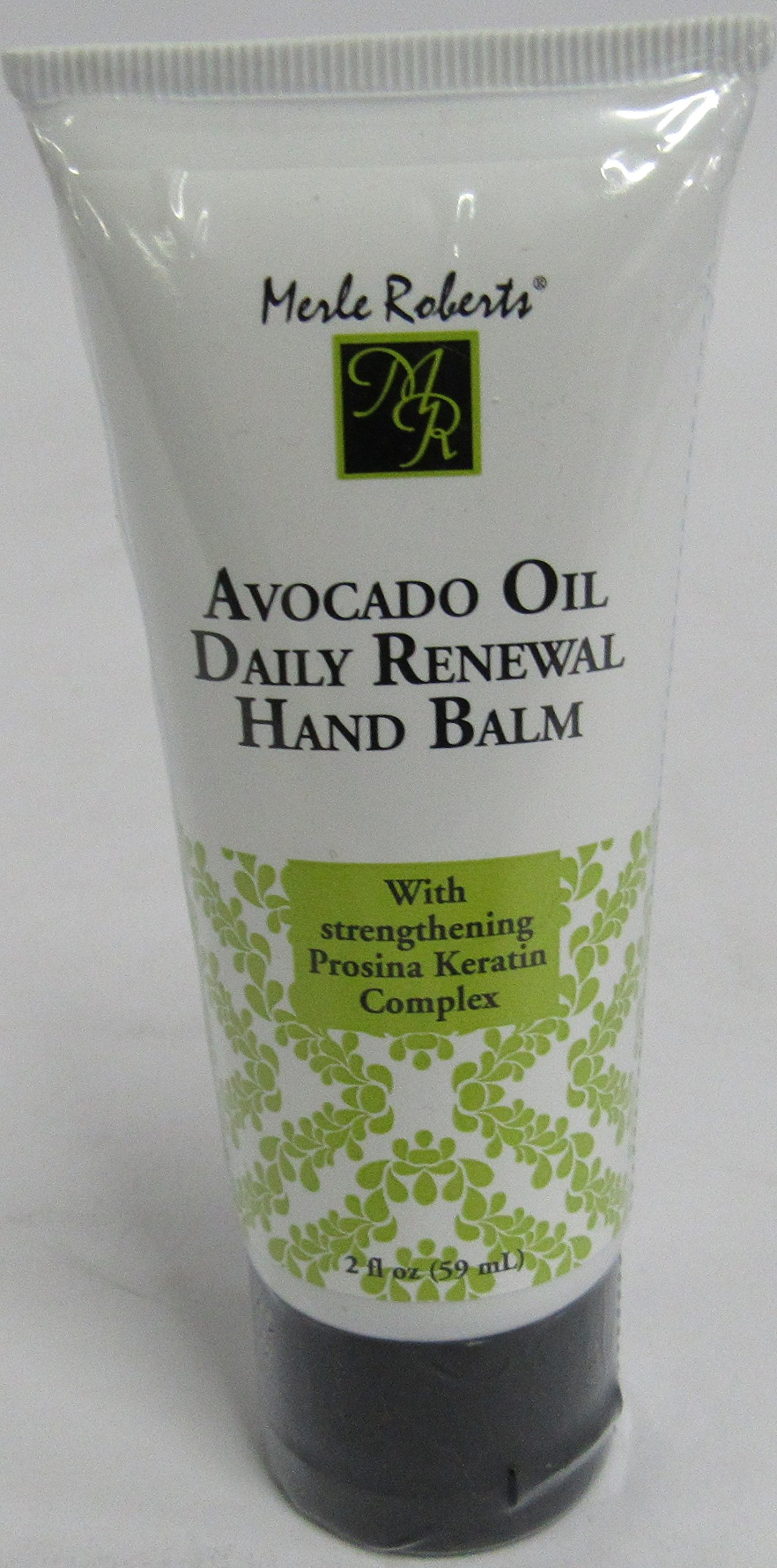 Merle Roberts Avocado Oil Daily Renewal Hand Balm ~ 2 FL OZ